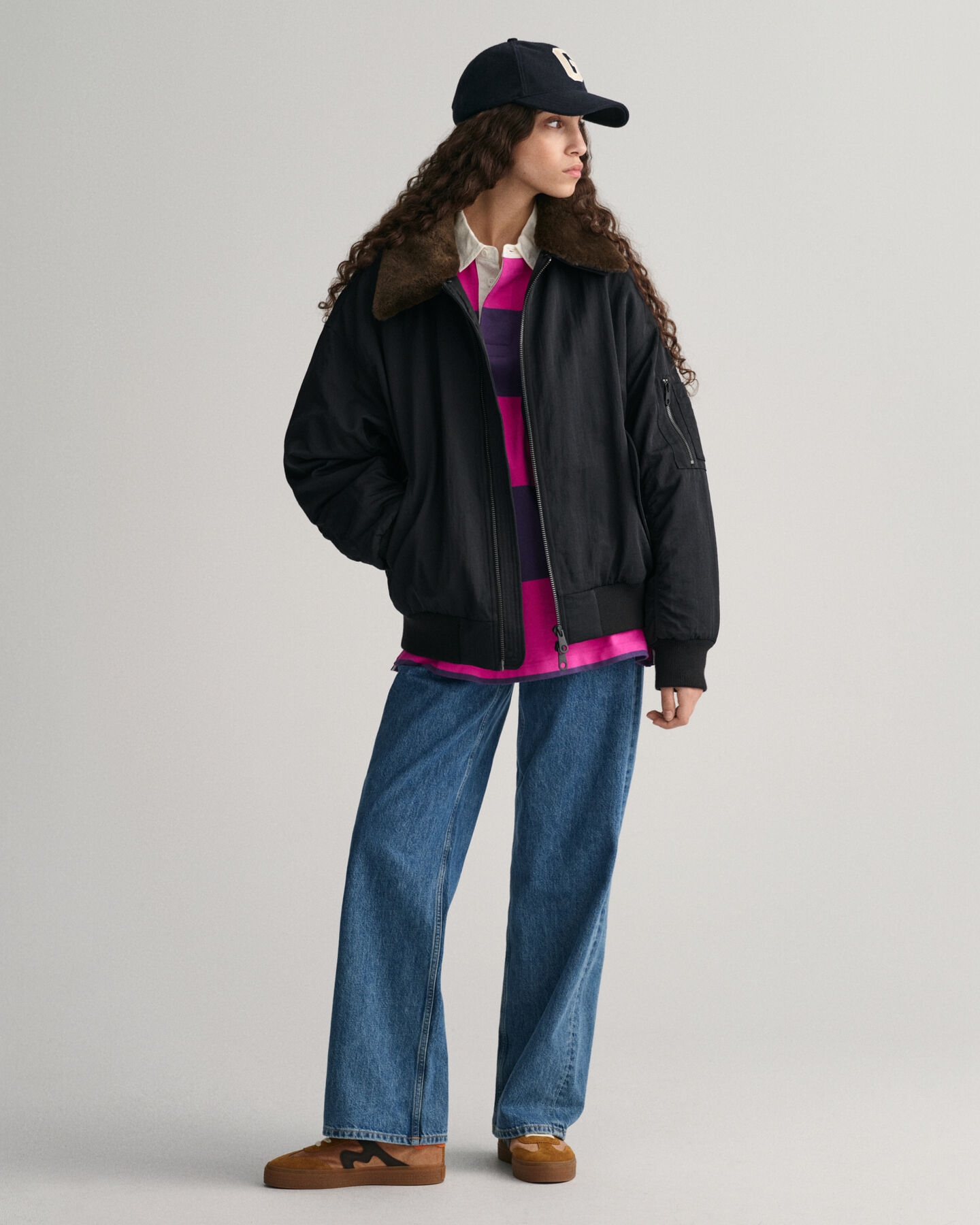 Chaqueta bomber aviador