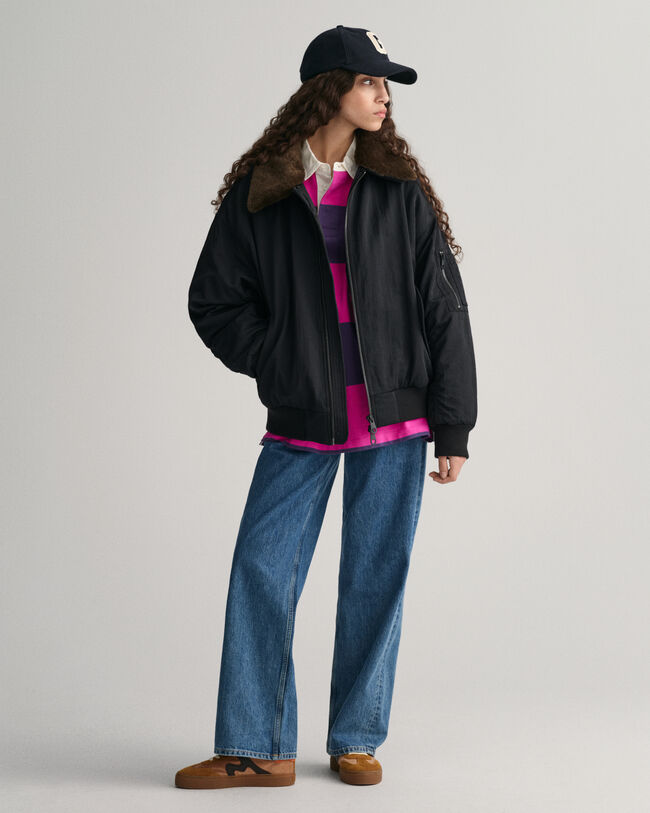 Chaqueta bomber aviador