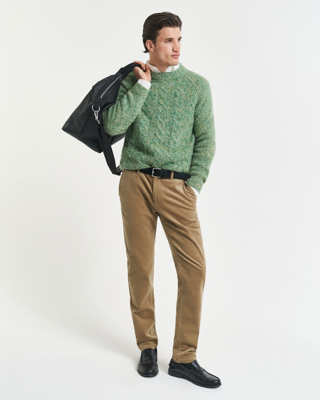 Pantalones chinos Slim Fit de pana