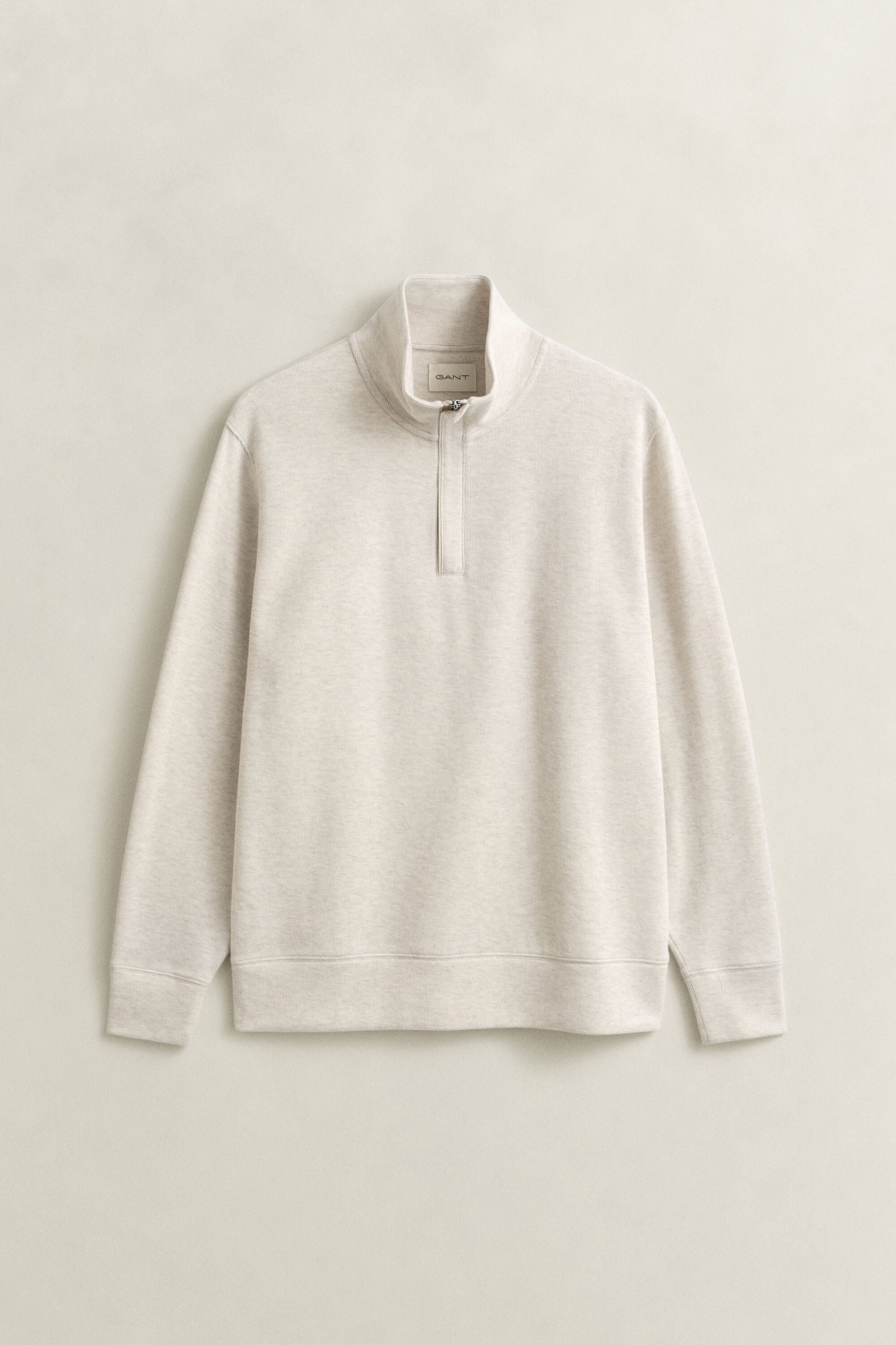 Sudadera Sacker Rib con media cremallera