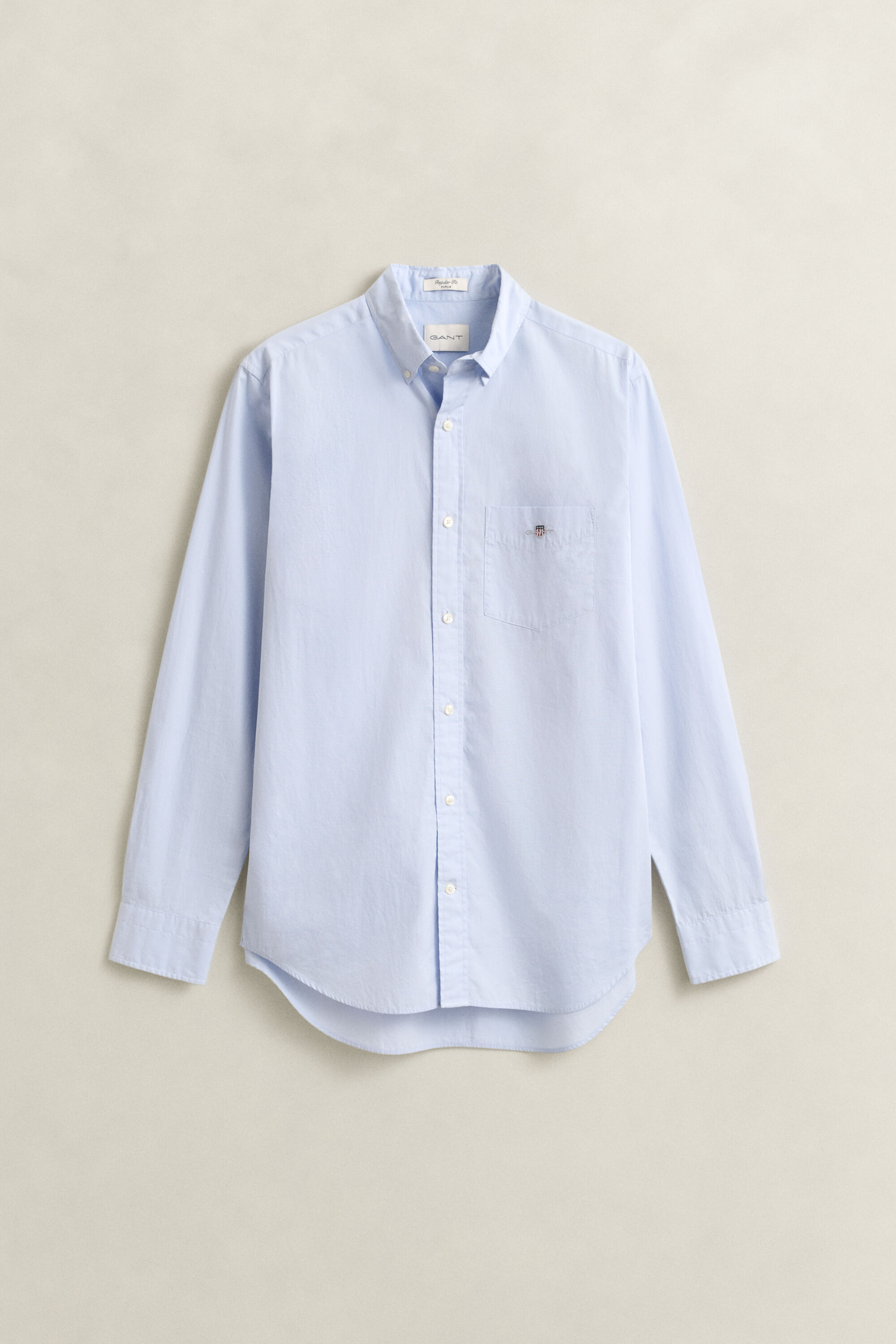Camisa Regular Fit clásica de popelina