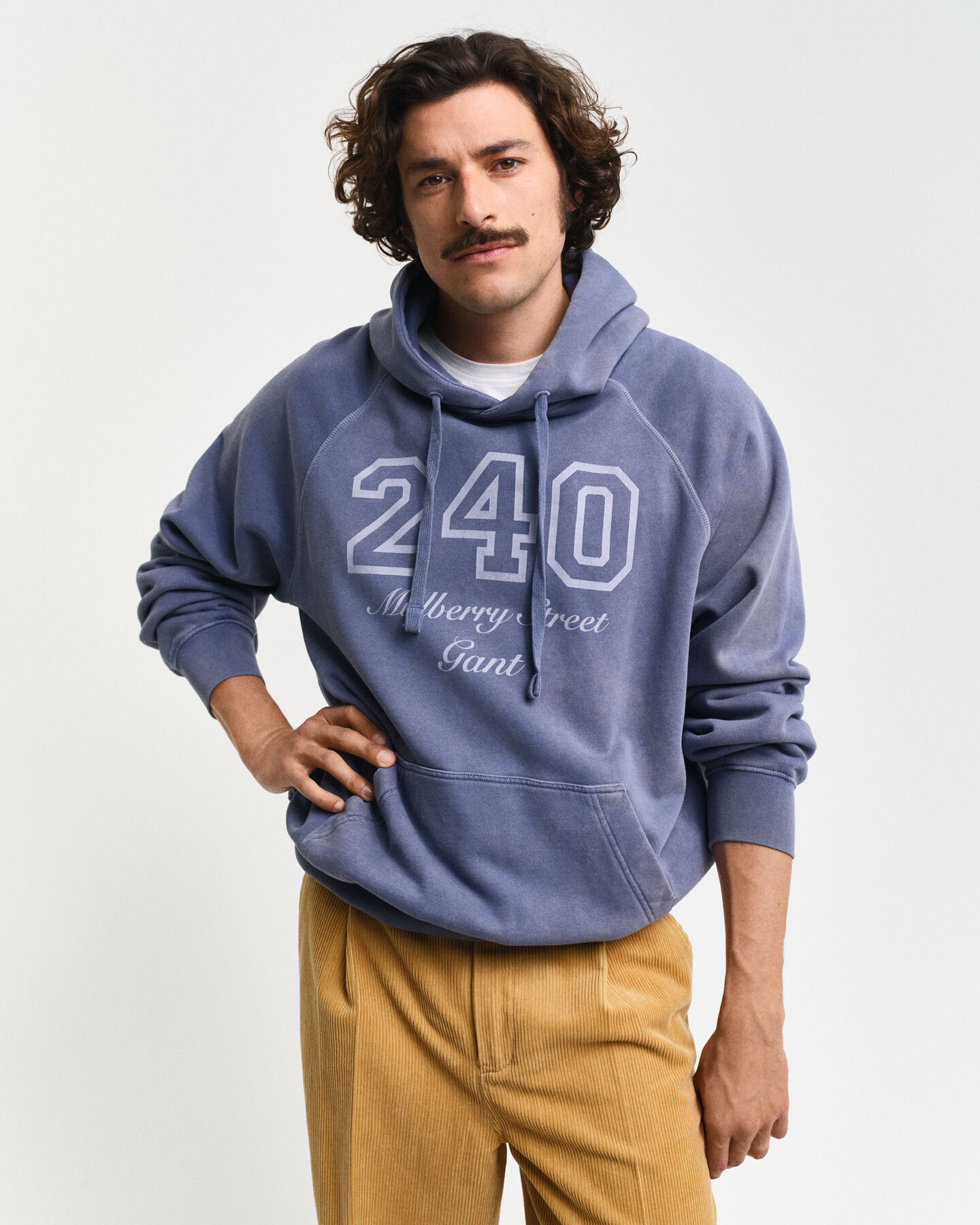 Sudadera con capucha y lavado vintage