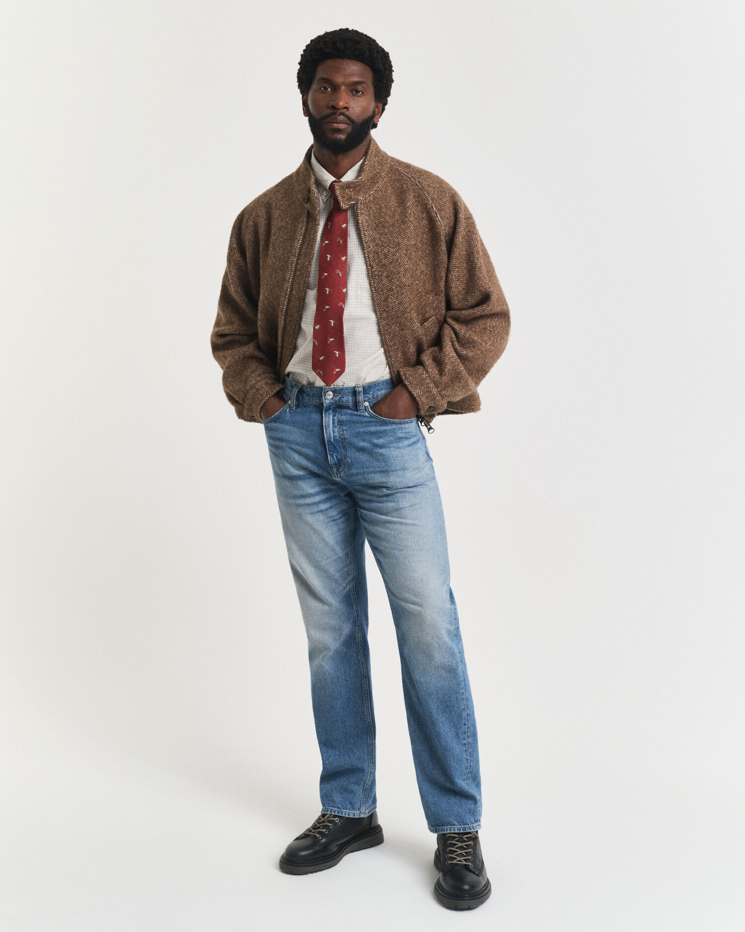 Camisa Oxford Oversized Fit a cuadros Luxury