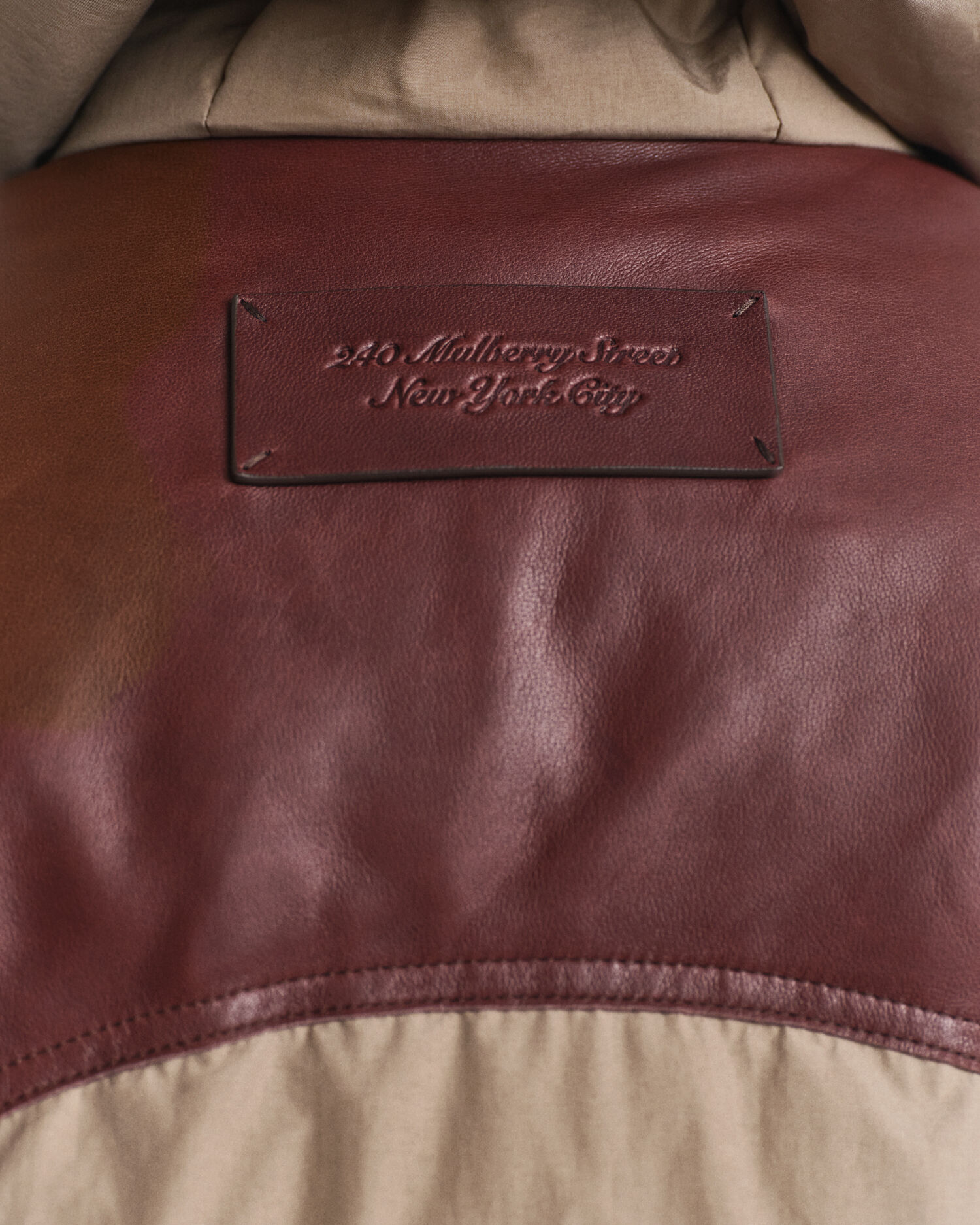 Parka de algodón y plumón de oca