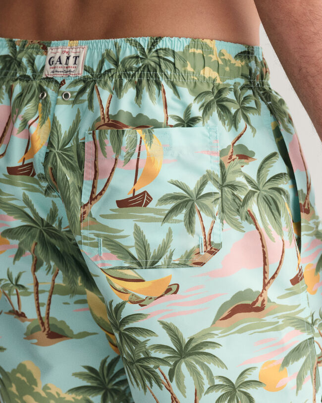 Ba&ntilde;ador Hawaiian Print