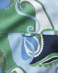 Túnica con estampado de cachemir