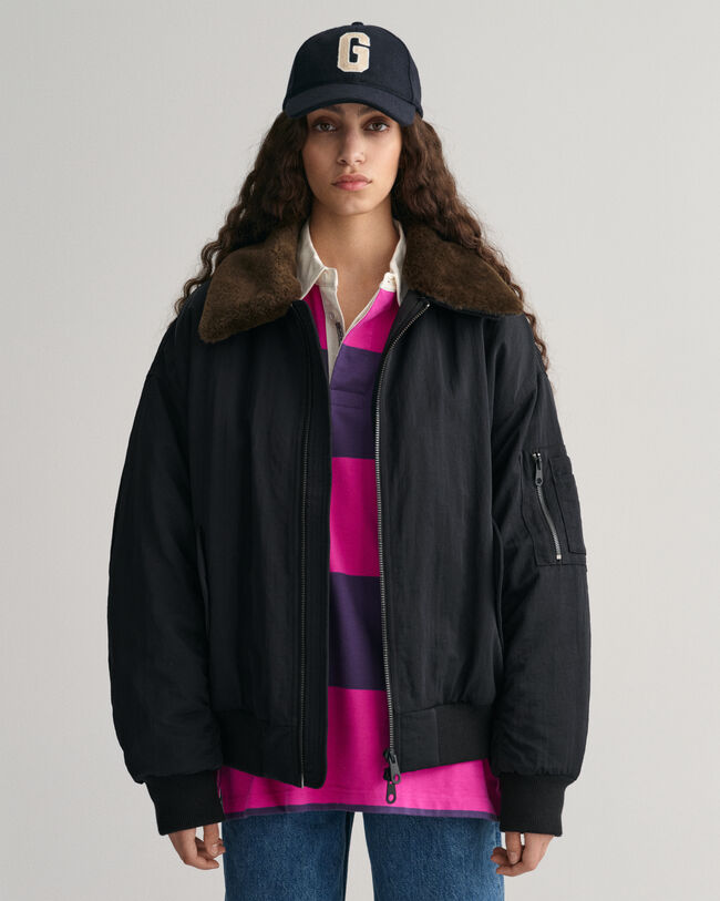 Chaqueta bomber aviador