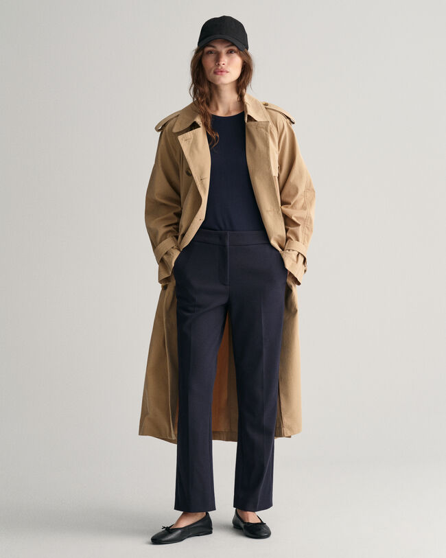 Pantalones pitillo de punto