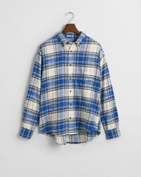 Camisa Relaxed Fit de franela a cuadros