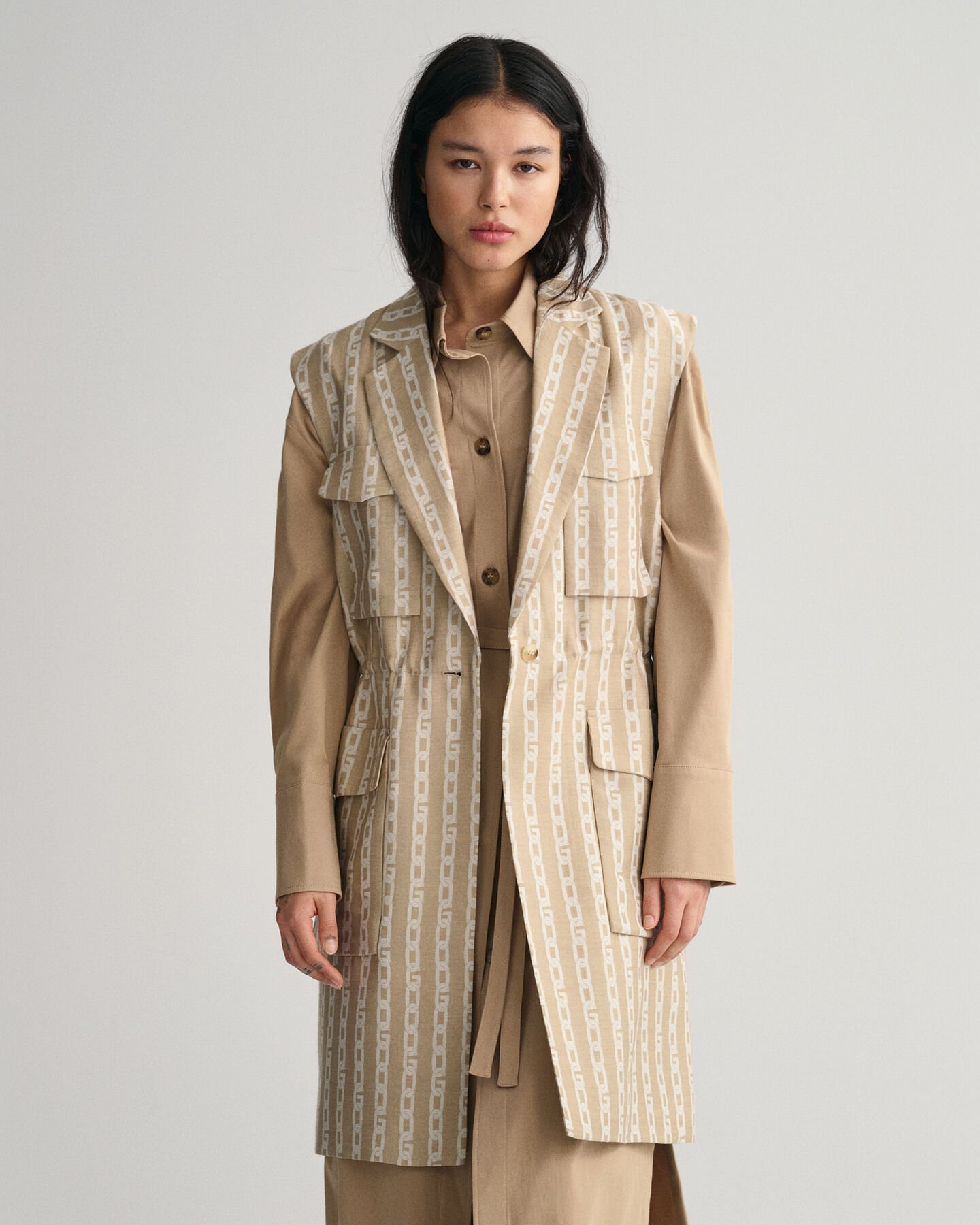 Chaleco Chain Jacquard