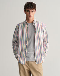 Camisa Oxford Regular Fit Archive a rayas 