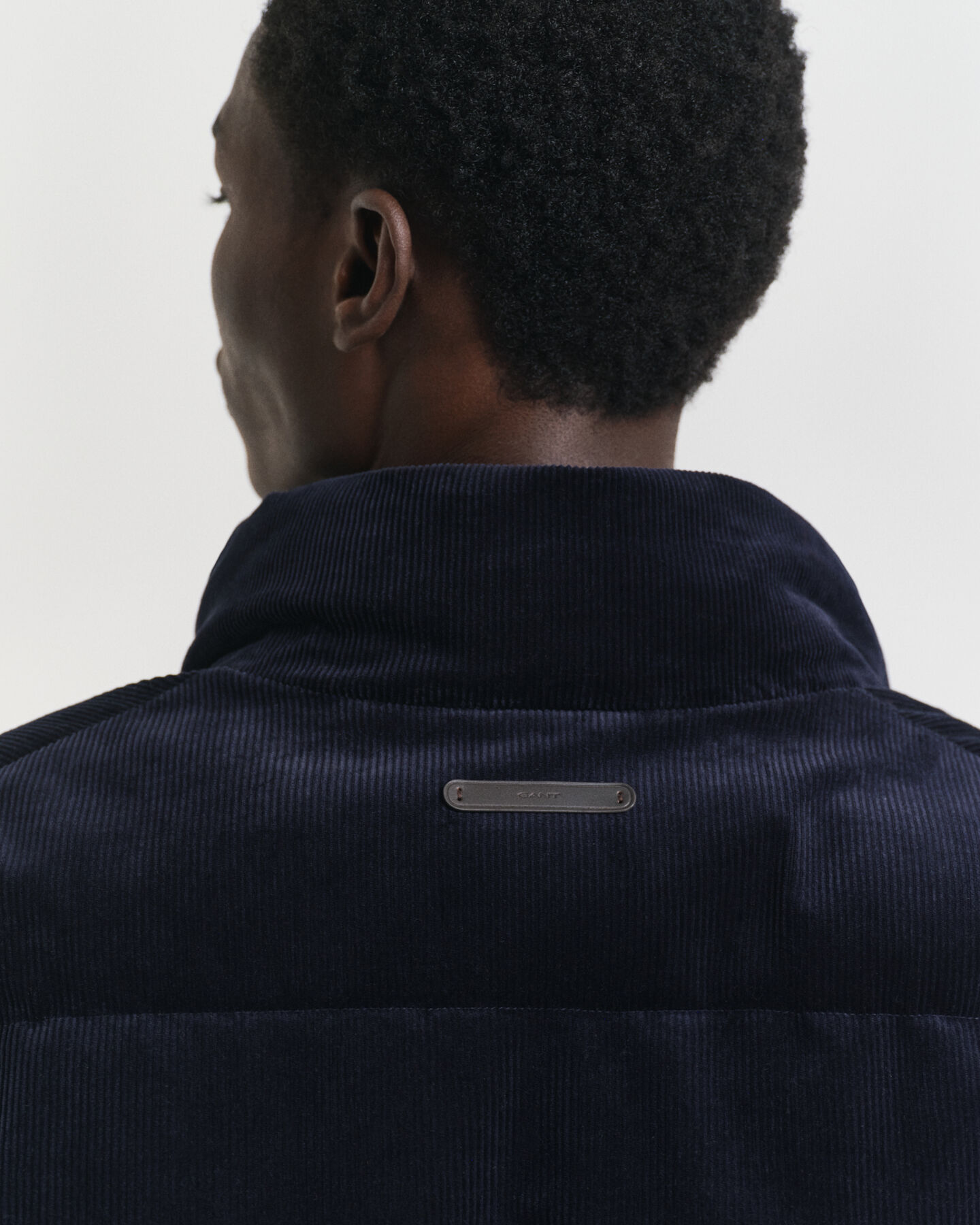 Chaqueta acolchada de pana