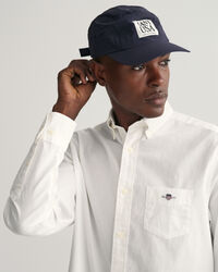 Camisa Regular Fit de algodón y lino