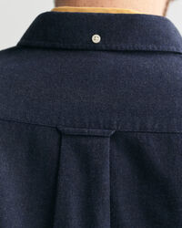 Camisa Regular Fit de franela jaspeada