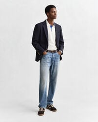 Polo de piqué en contraste