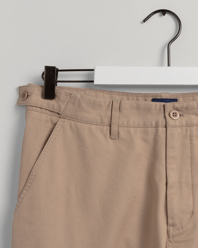 Pantalones chinos Tapered de algod&oacute;n