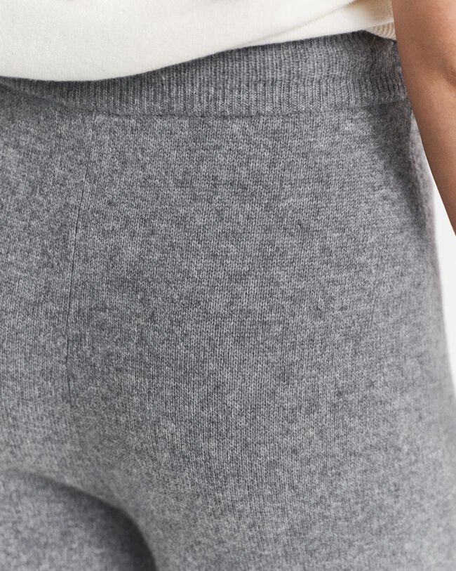 Pantalones de punto de lana