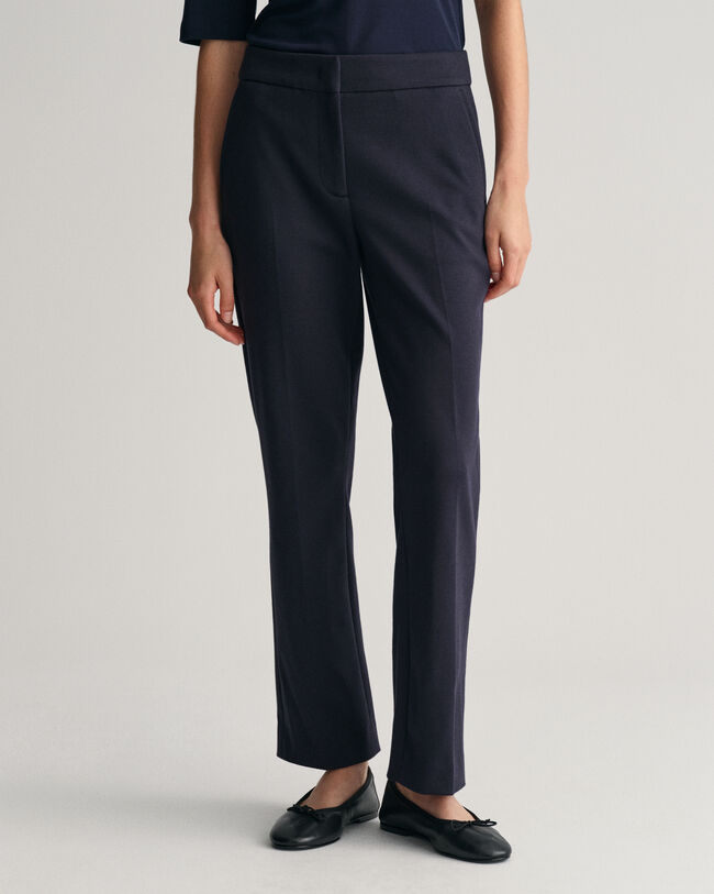 Pantalones pitillo de punto