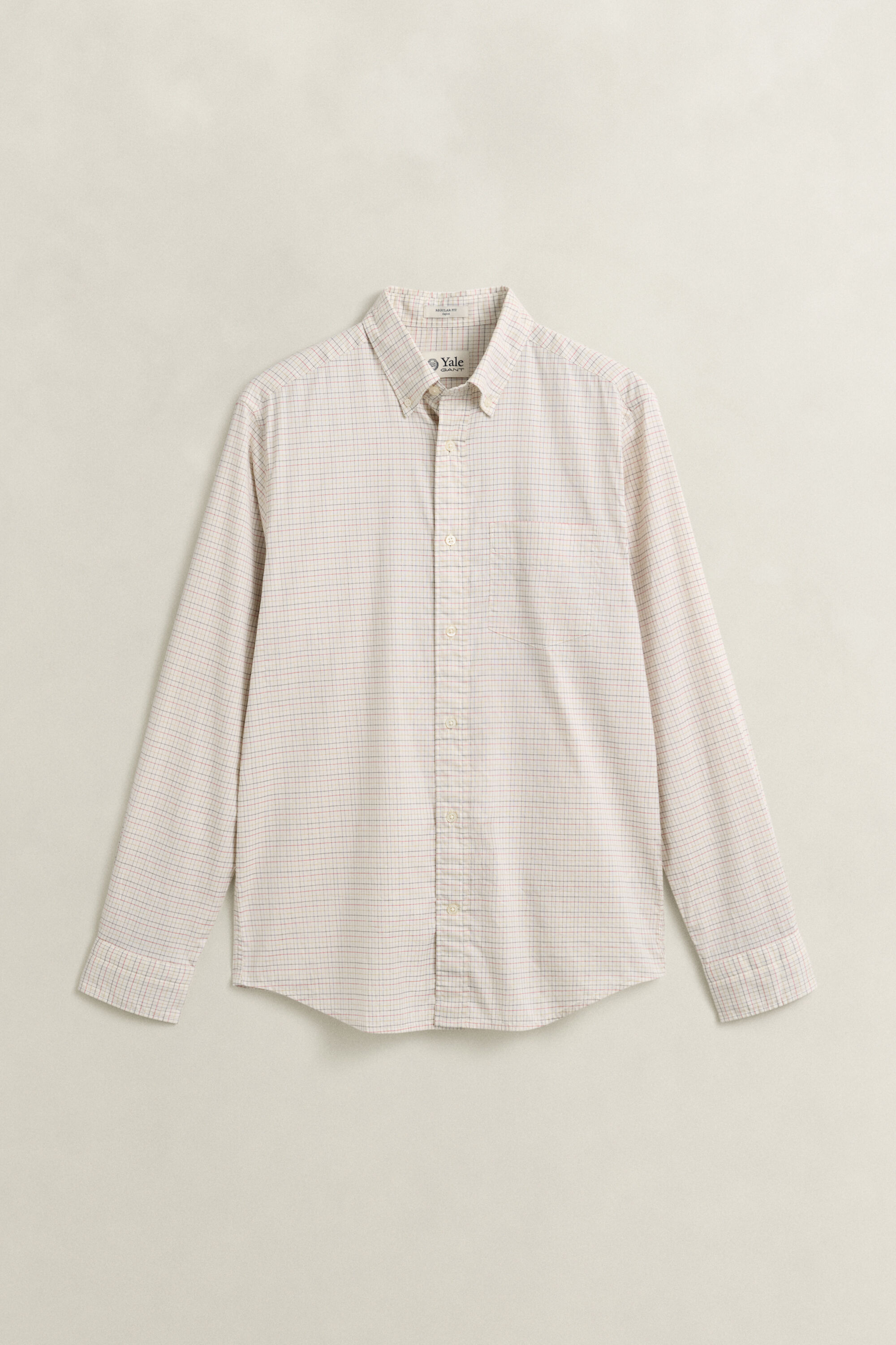 Camisa Oxford de cuadros Gant x Yale