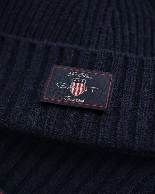 Set de regalo con gorro y braga en mezcla de lana Kids