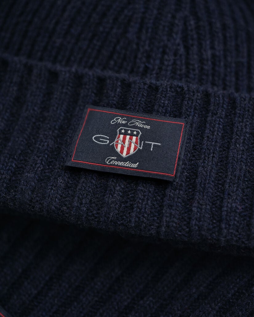 Set de regalo con gorro y braga en mezcla de lana Kids