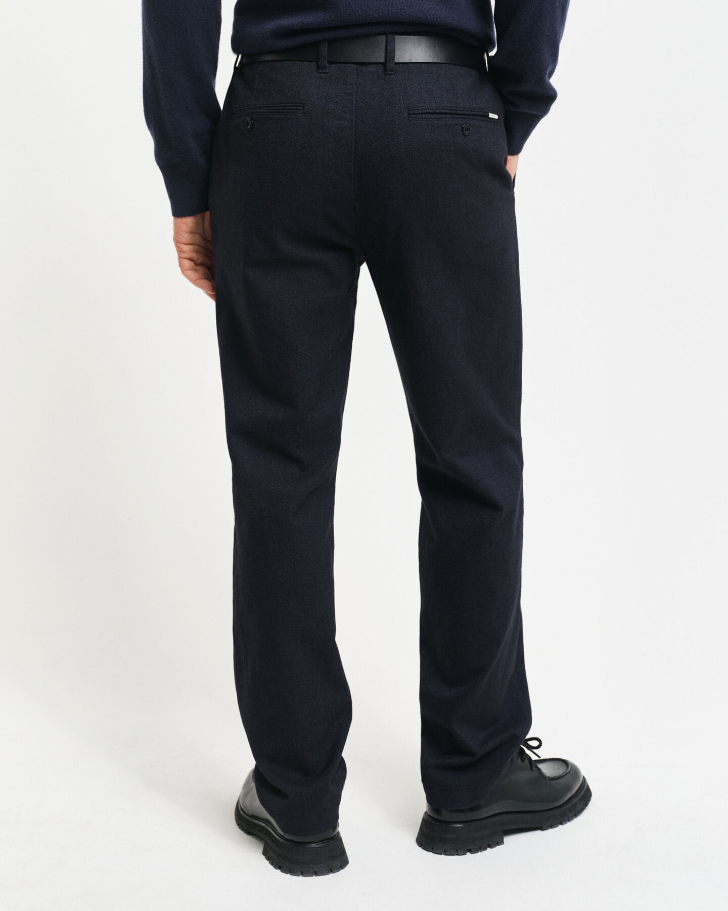 Pantalones Slim Fit en dos tonos