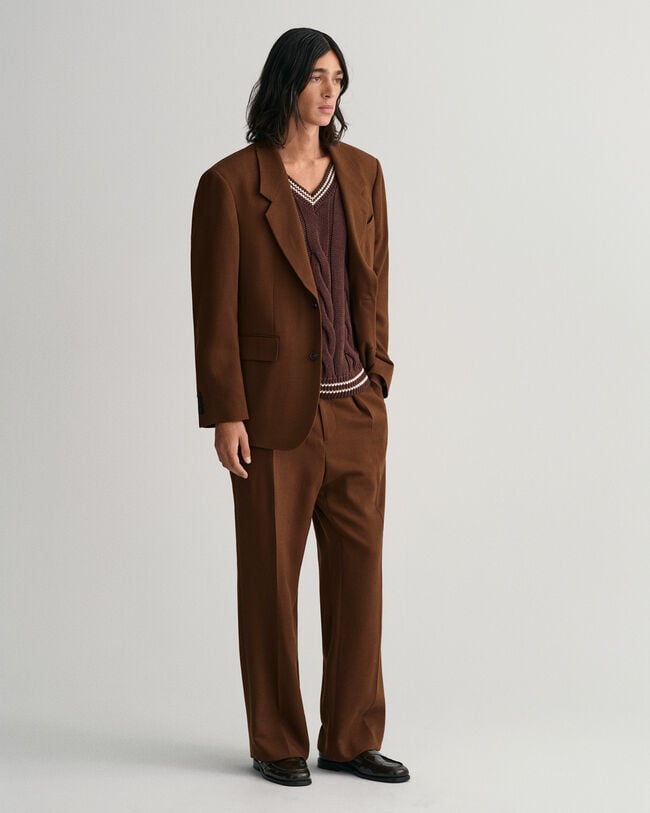 Chaleco de punto de ochos