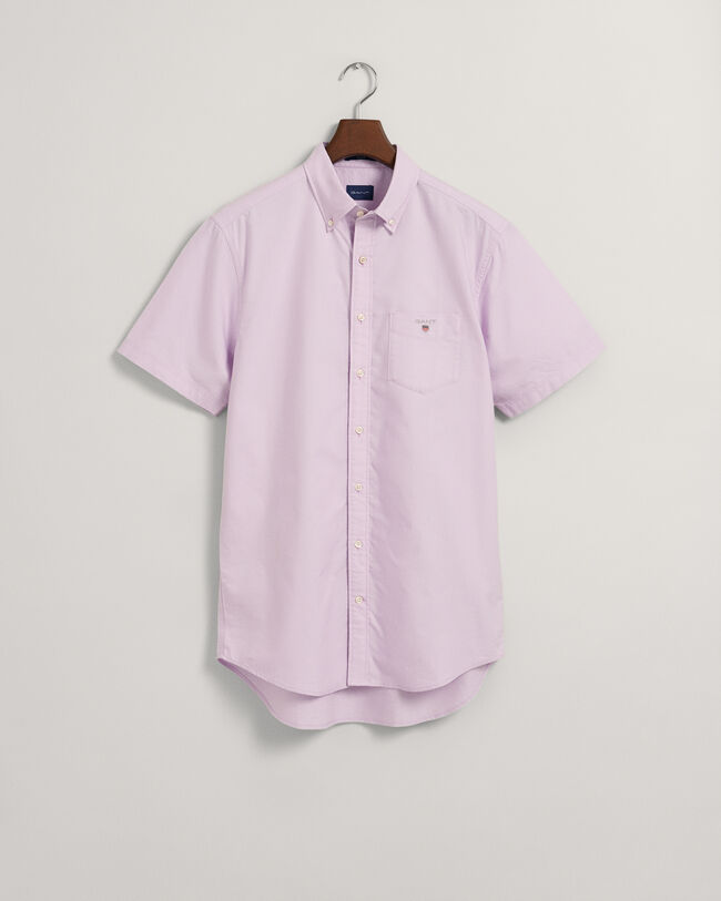Camisa Oxford Regular Fit de manga corta