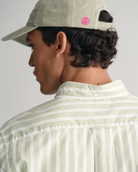 Camisa Regular Fit de popelina a rayas anchas