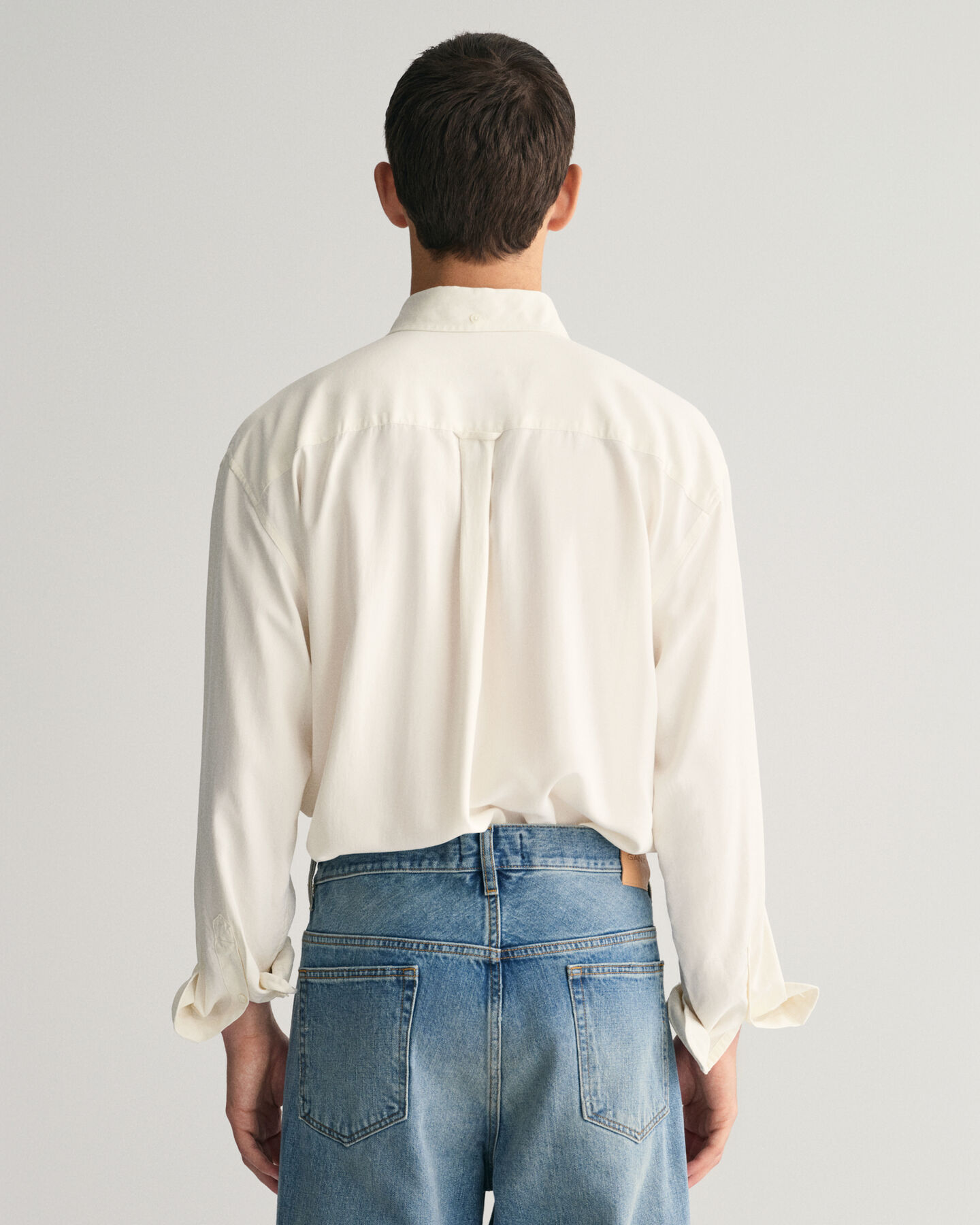 Camisa Relaxed Fit de seda