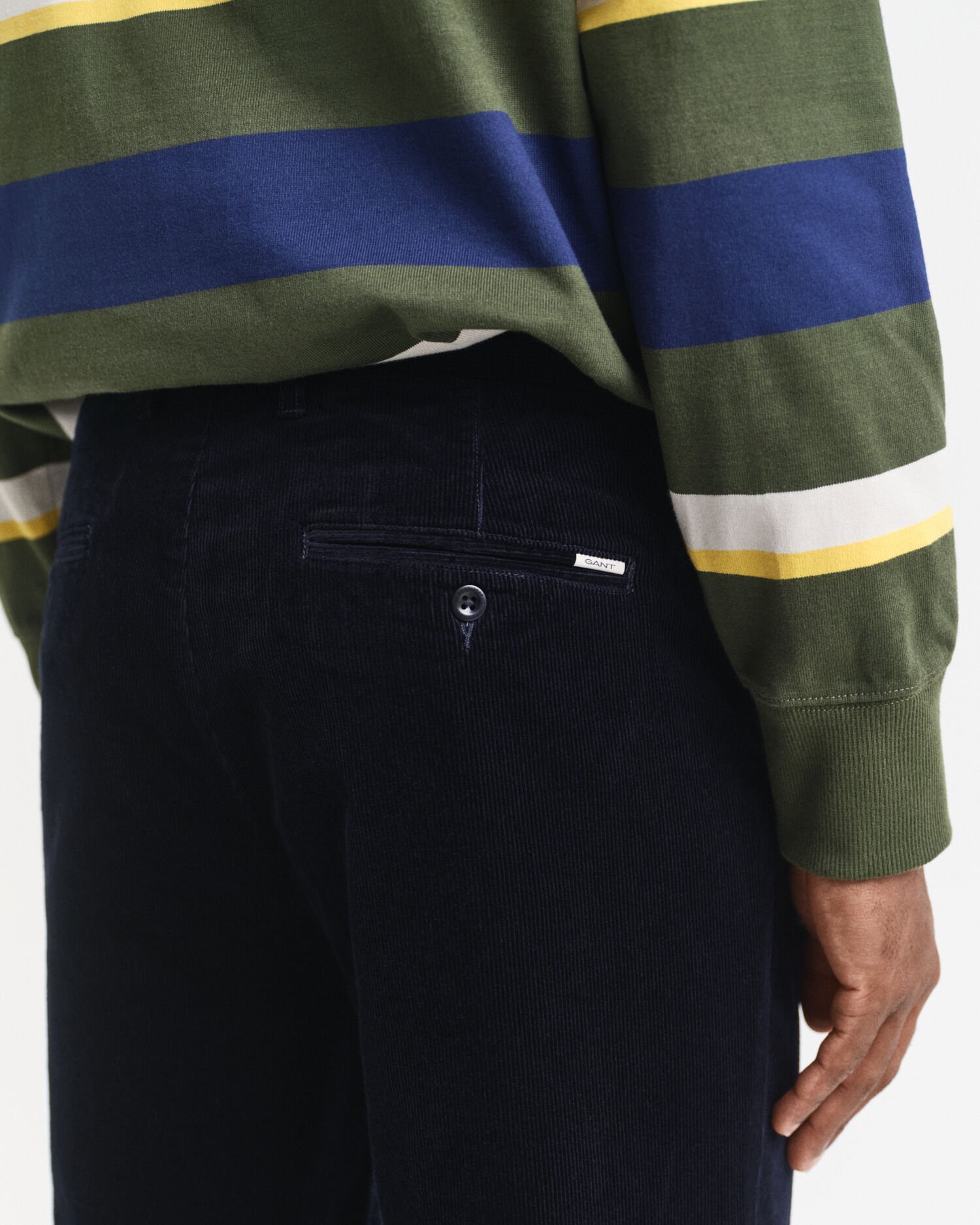 Pantalones chinos Regular Fit de pana