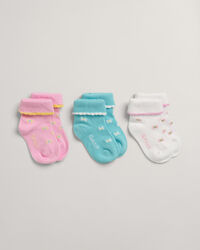 Paquete de tres pares de calcetines Baby Girl