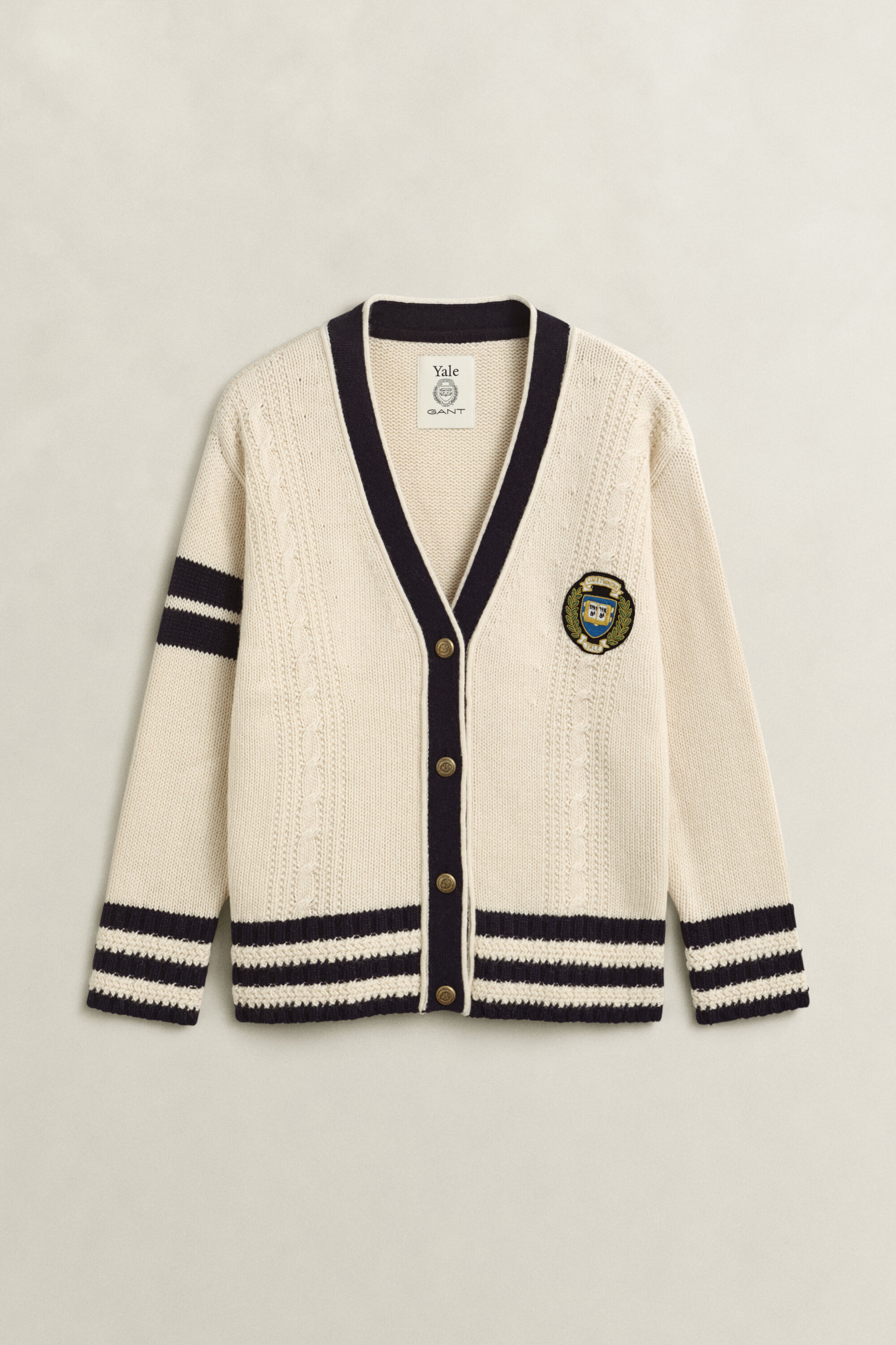 Cárdigan Varsity Gant x Yale