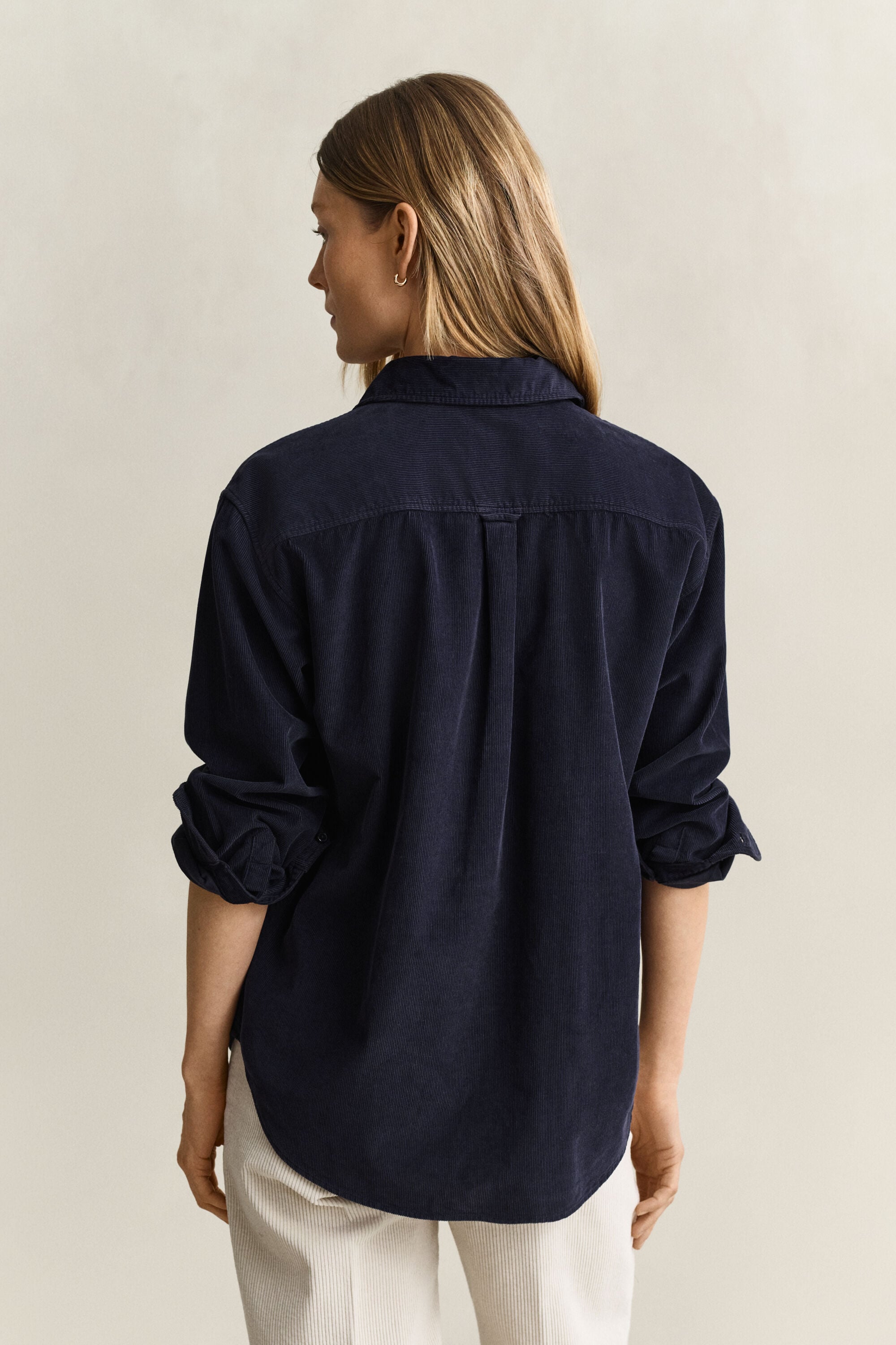 Camisa Relaxed Fit de pana