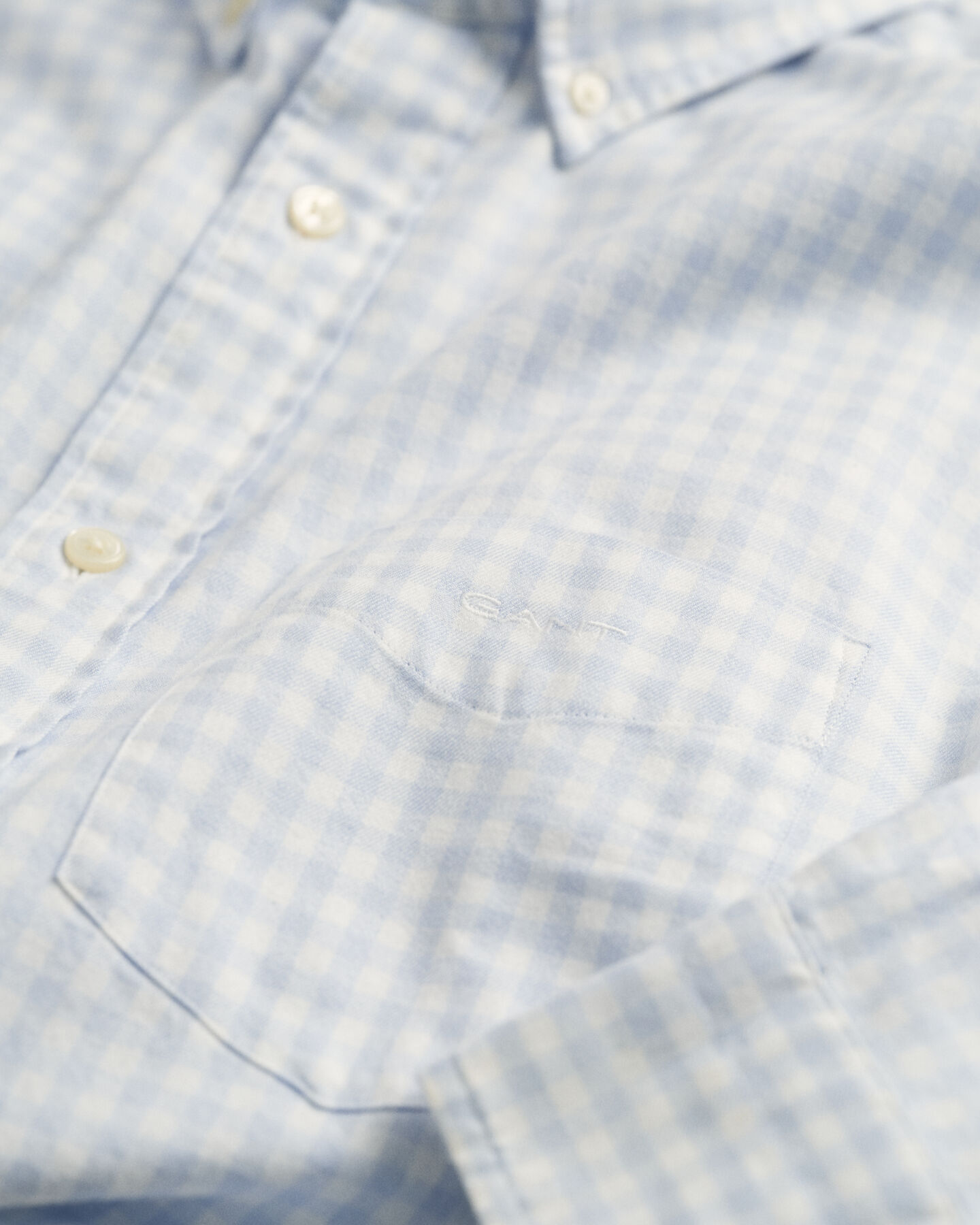 Camisa Regular Fit Jaspé Yarn a cuadros Vichy