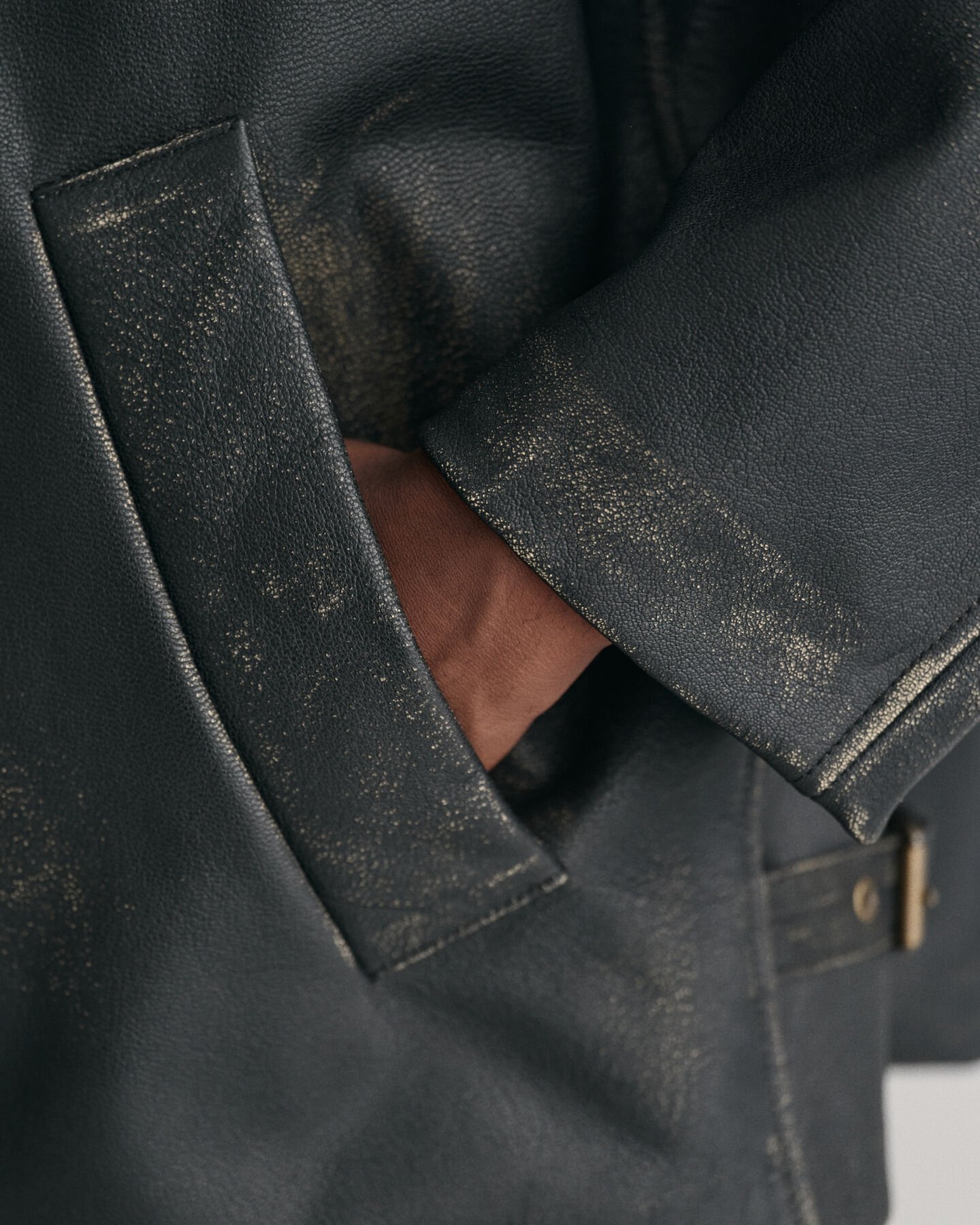 Cazadora de piel Moto