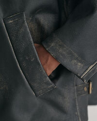 Cazadora de piel Moto