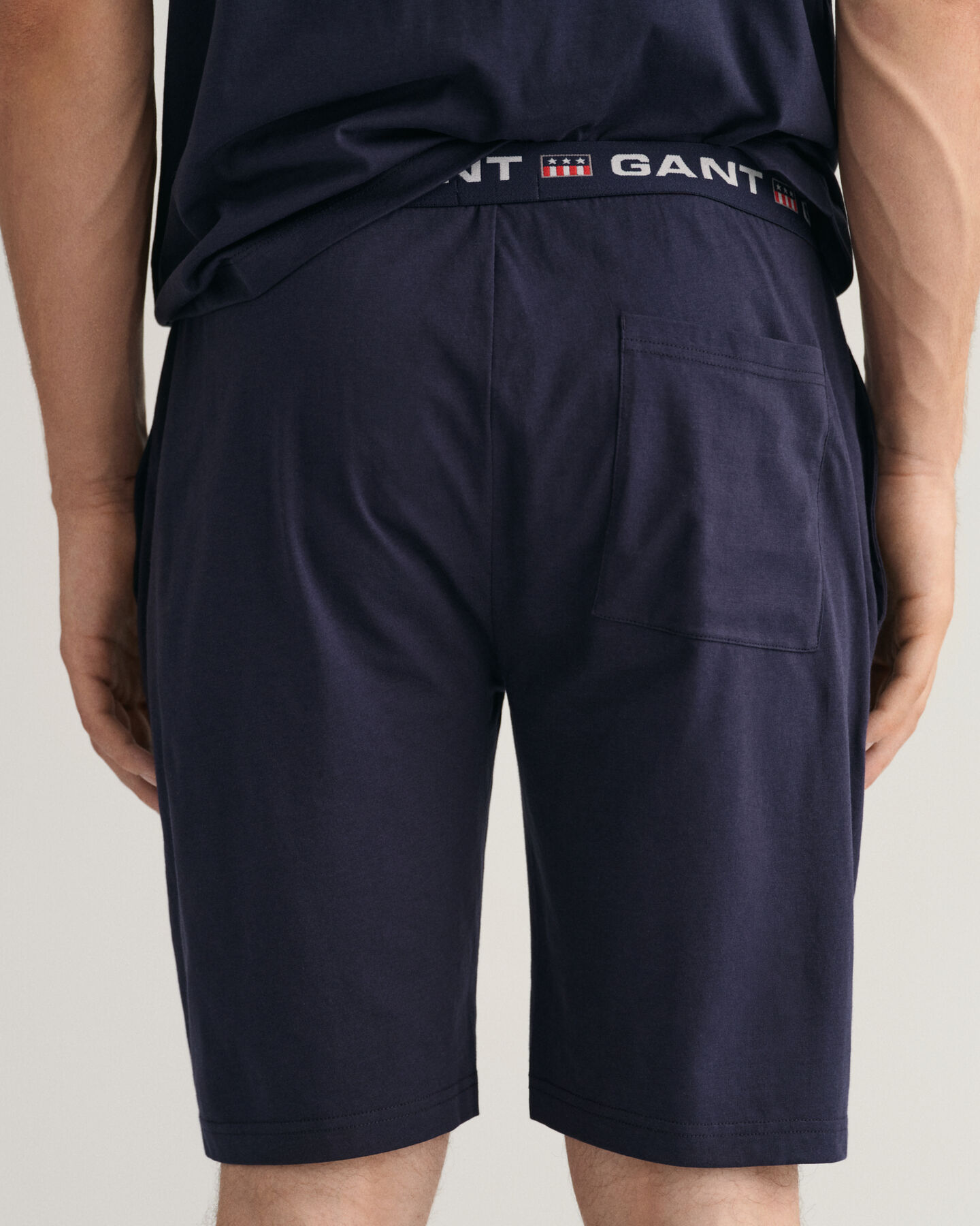 Pantalones de pijama cortos de punto