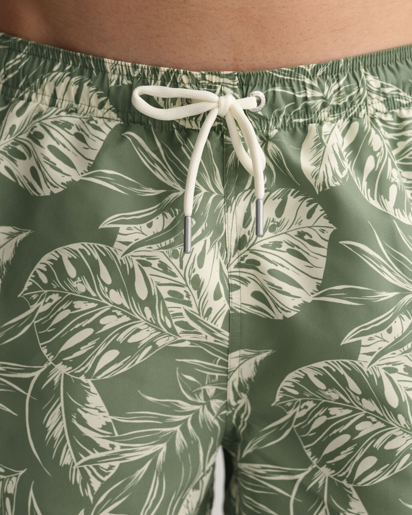 Ba&ntilde;ador con estampado Tropical Leaves Classic Fit
