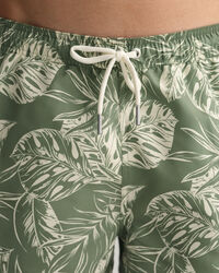 Ba&ntilde;ador con estampado Tropical Leaves Classic Fit