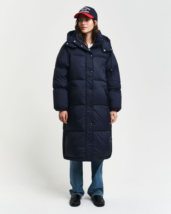 Abrigo de plumón de largo completo