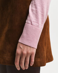 Jersey de cuello redondo en punto fino