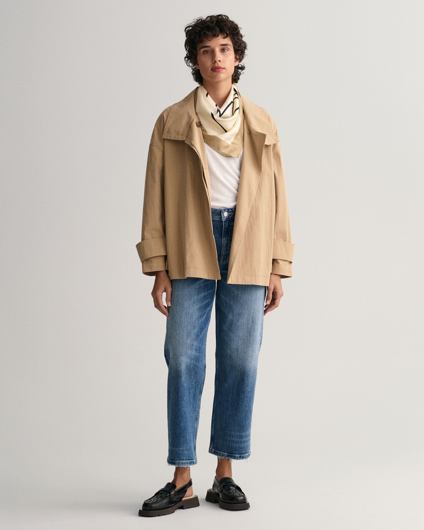 Chaqueta de algodón sin forro