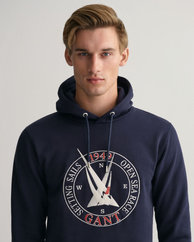 Sudadera con capucha Sail Graphic