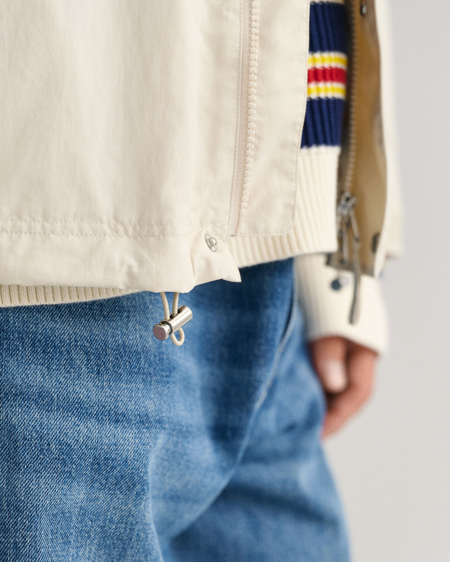 Chaqueta de manga raglán