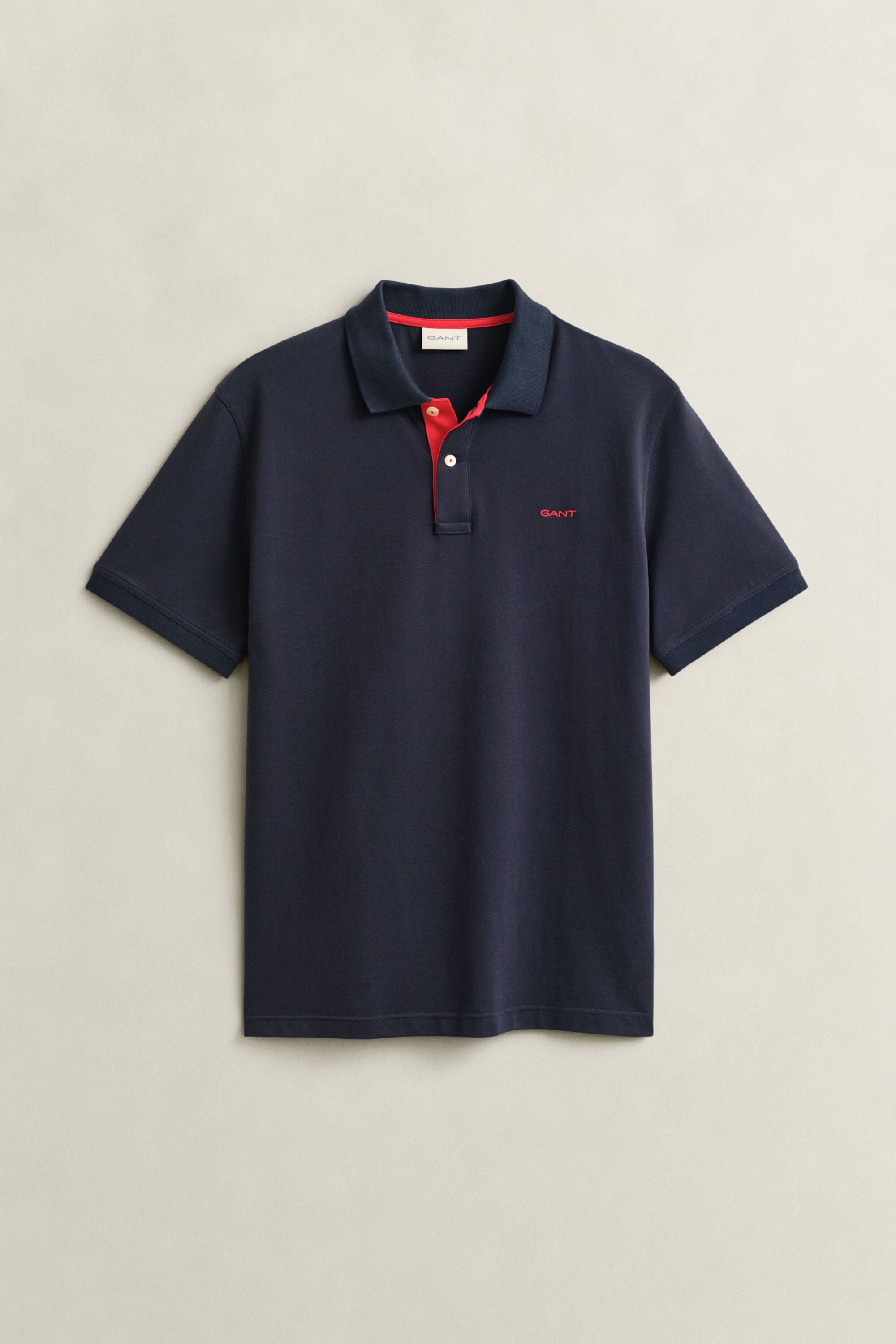 Polo de piqué en contraste