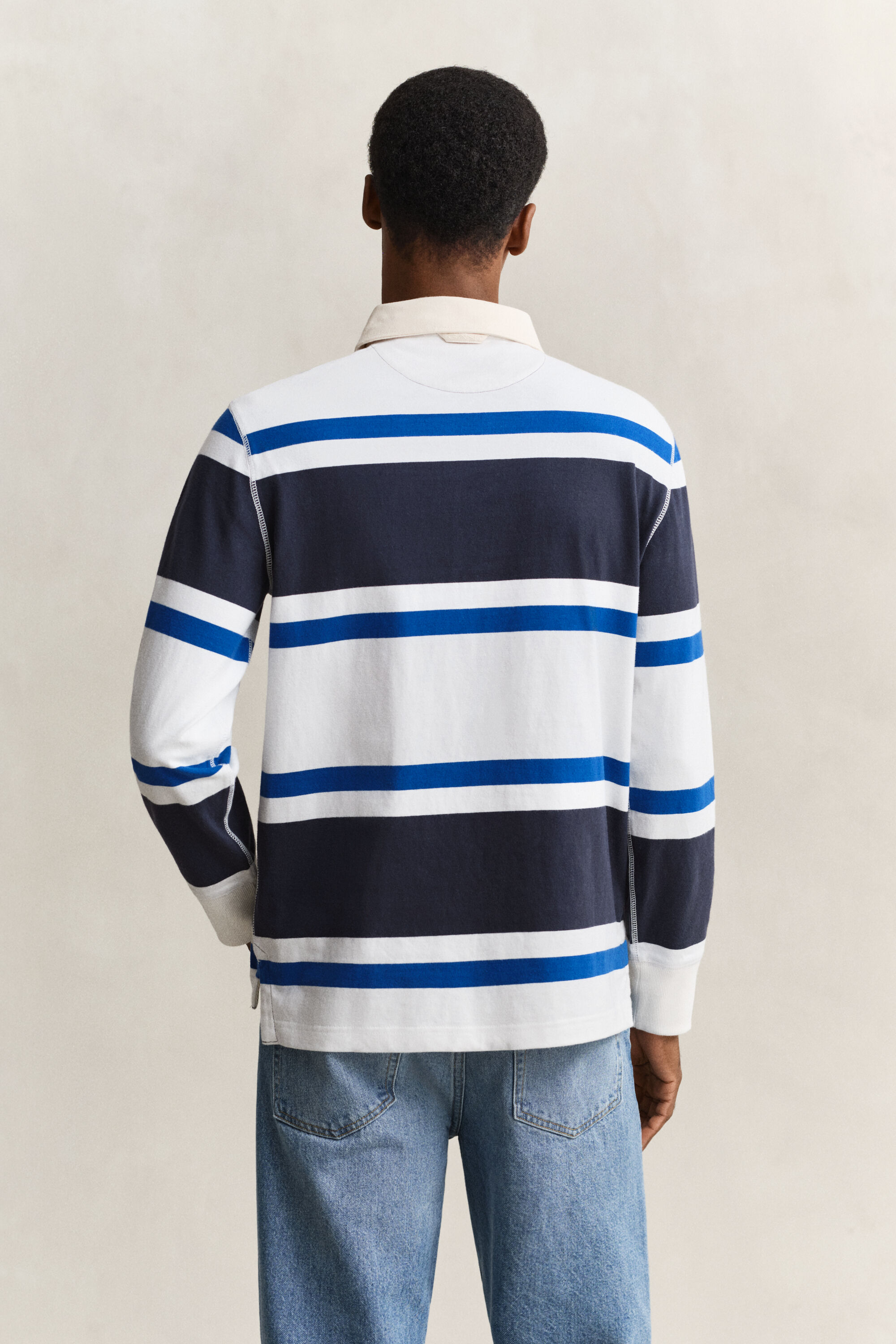 Rugger de rayas en bloque