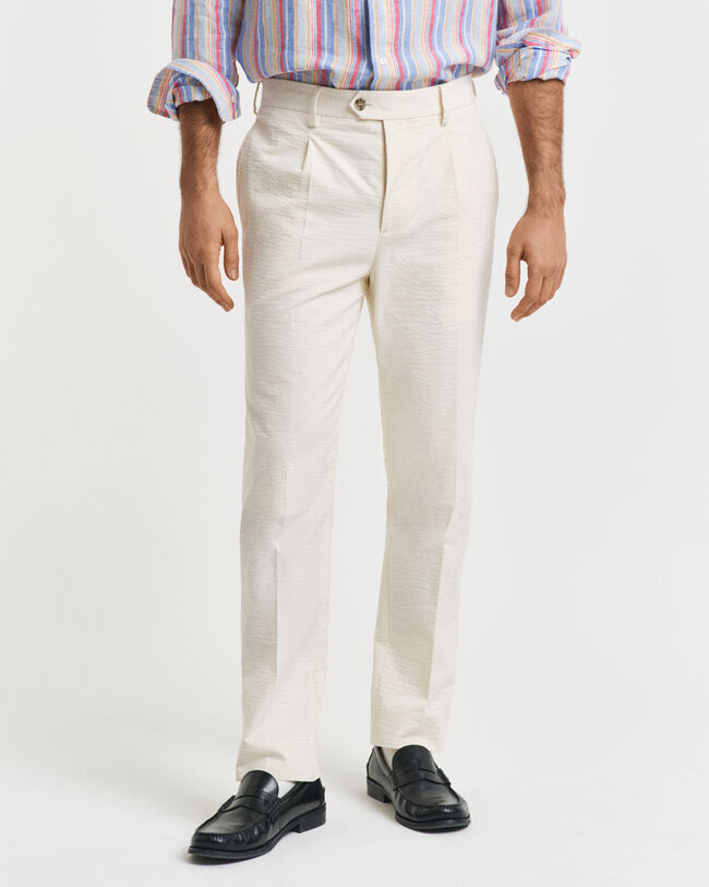 Pantalones de traje Slim Fit tapered en sirsaca