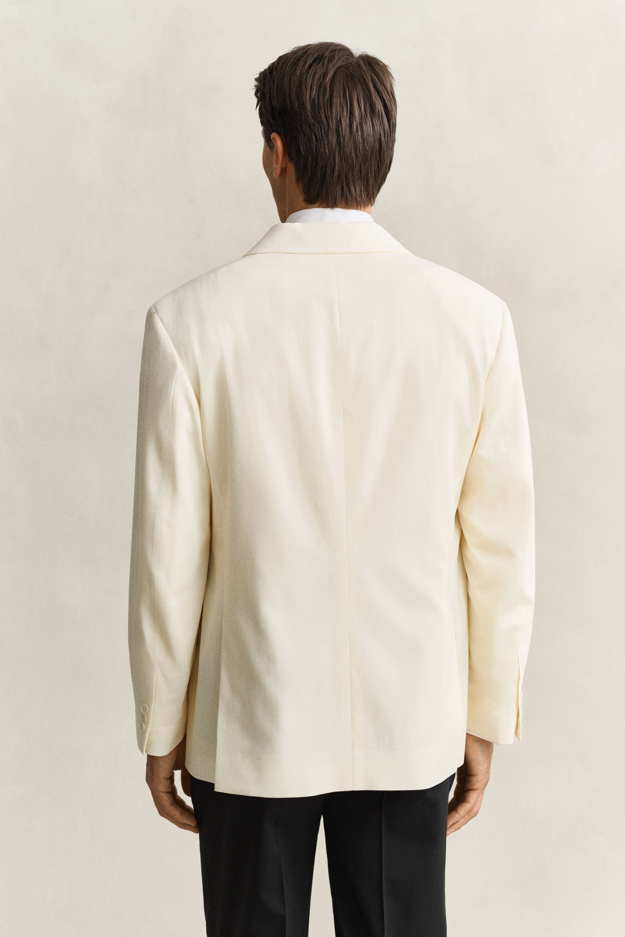 Chaqueta de esmoquin con cuello tipo chal