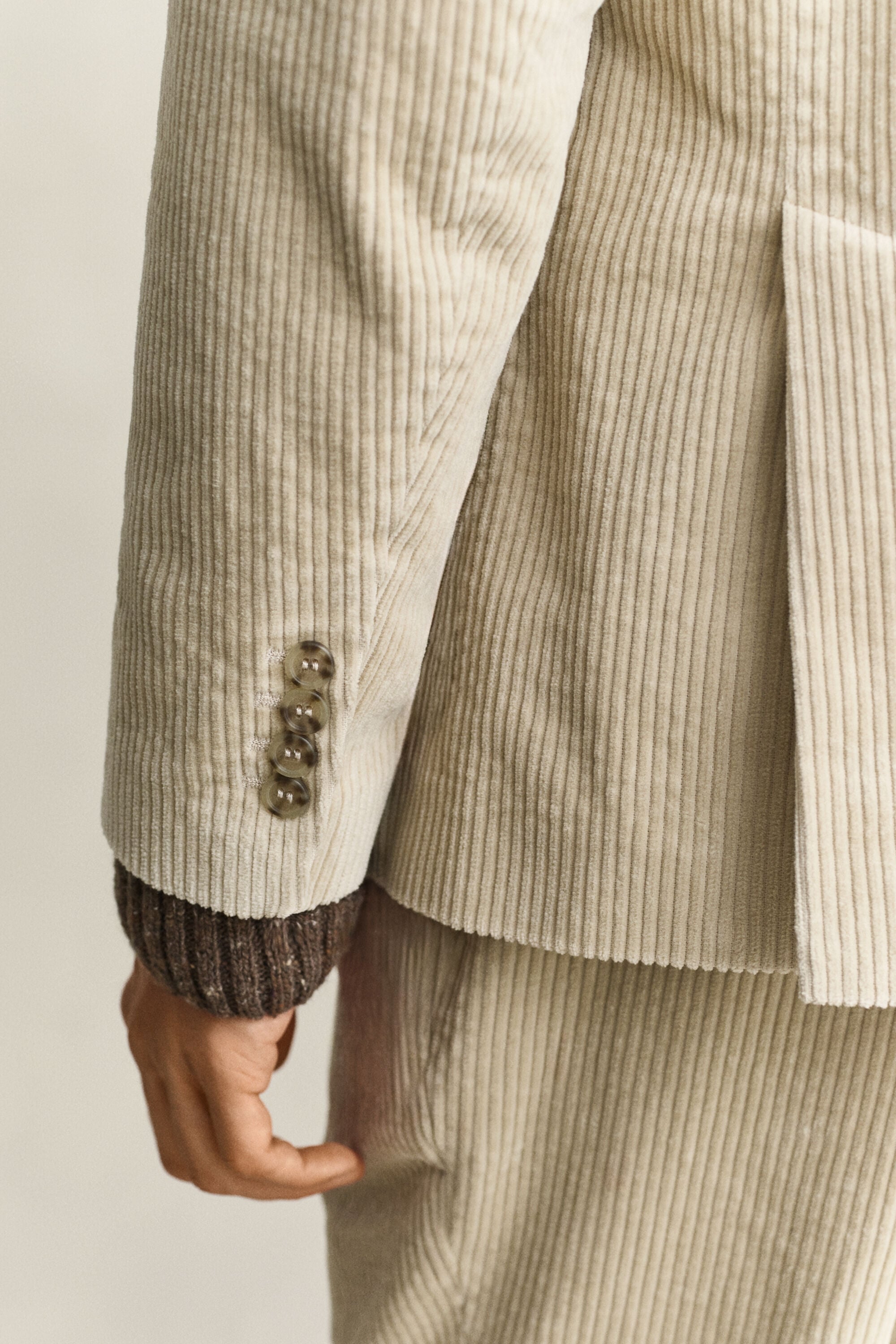 Chaqueta de traje de pana